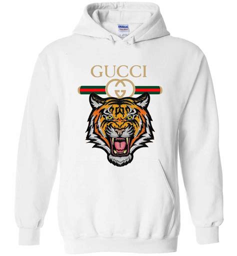 tiger gucci hoodie multicolor